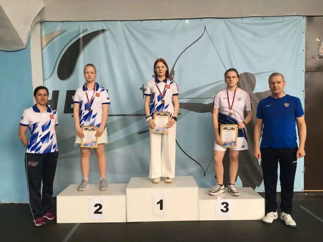 Воспитанники Спортивной школы по стрельбе из лука получили награды на муниципальных соревнованиях